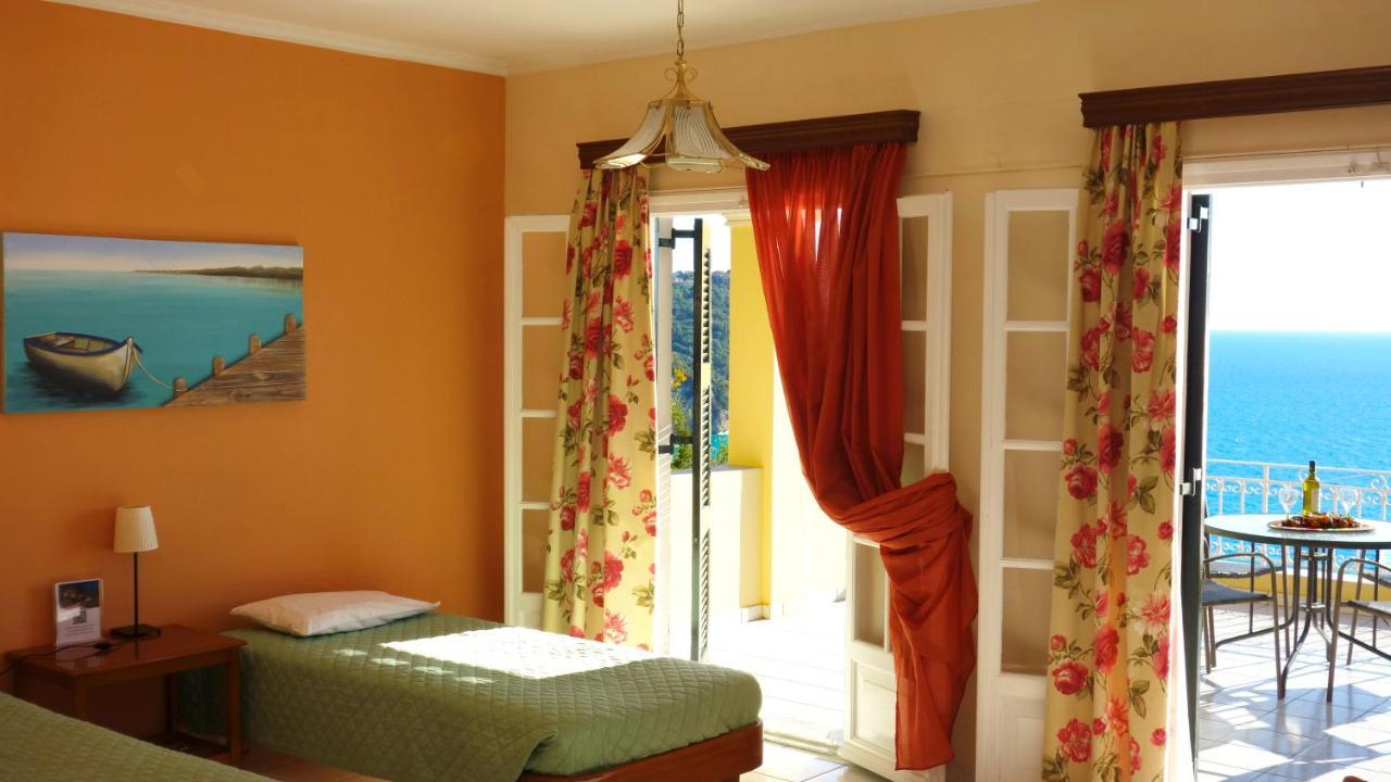 Natalia Apartment B With Panoramic Sea Views Of Agios Gordios Bay Luaran gambar